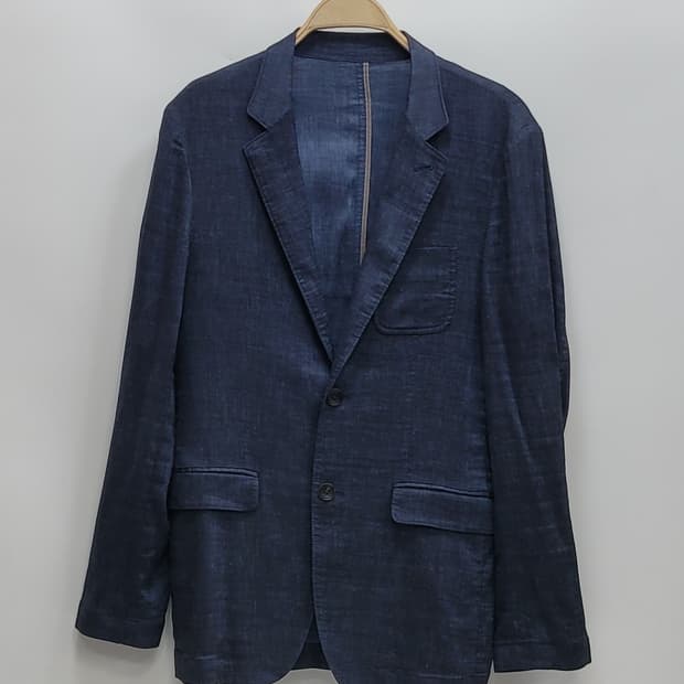 series 시리즈 린넨 블레이저 자켓 / 남 100 (추천 95)네이비