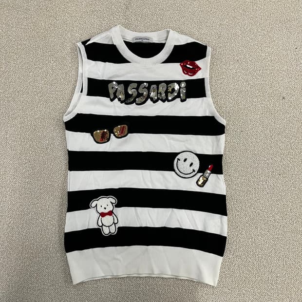 [95] 파사디 골프 여성 니트 조끼 베스트 0119M1