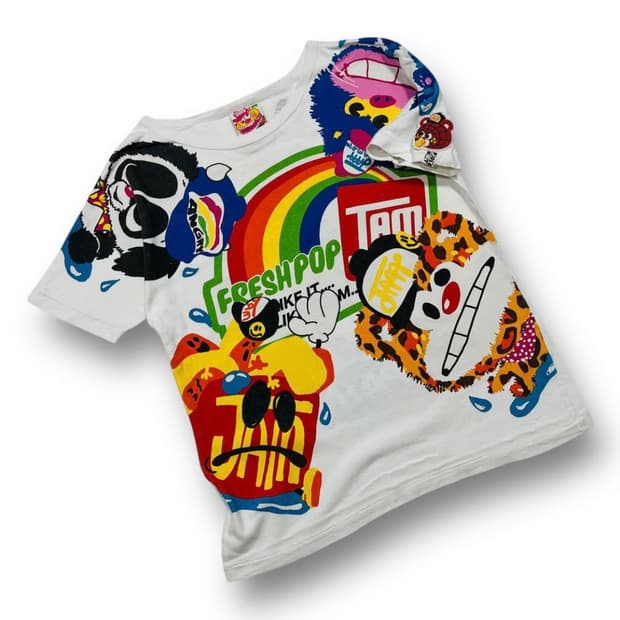 JAM 프레쉬 아트박스 캐릭터 스케치 반팔 티셔츠