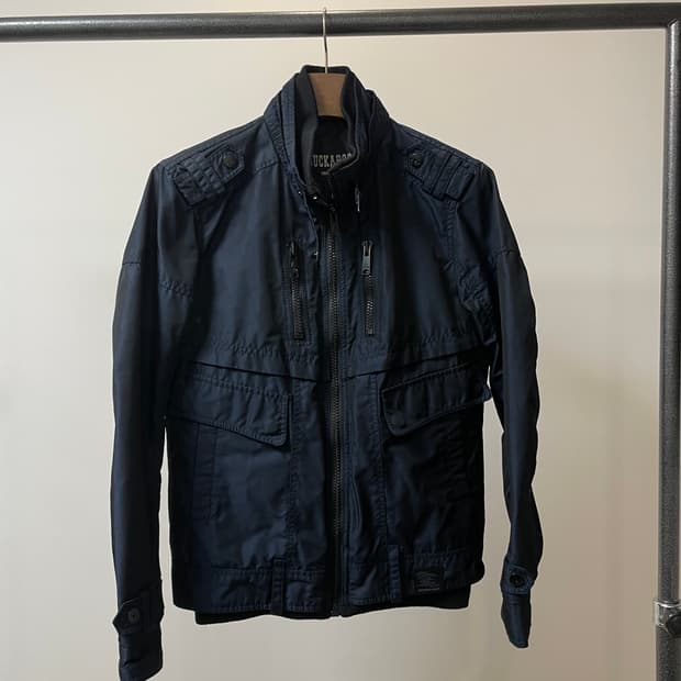 (L) Buckaroo 버커루 네이비 락시크 블루종 자켓