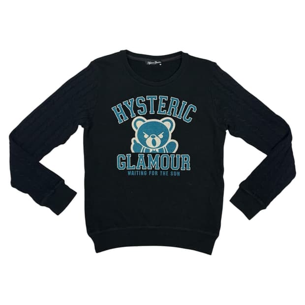 히스테릭 글래머 아카이브 퍽베어 니트 스웨터