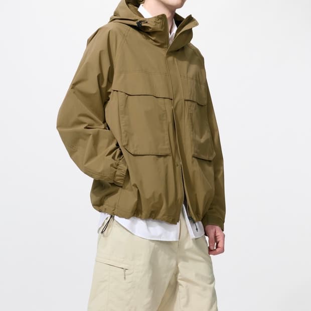 새상품 유니클로 기어 쇼츠 반바지 팬츠M 베이지