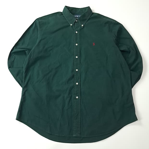 CA228 2XL 폴로 00s 포레스트그린 셔츠 남방