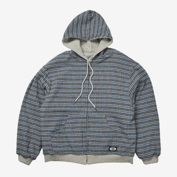 ertr 리버시블 후드집업