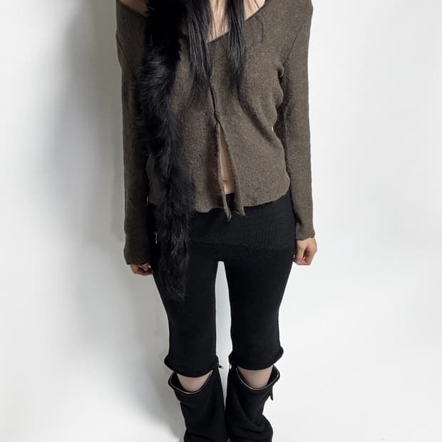 Devo 데보 투웨이 니트 팬츠