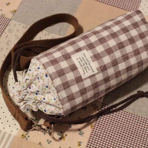 핸드메이드 물병 파우치