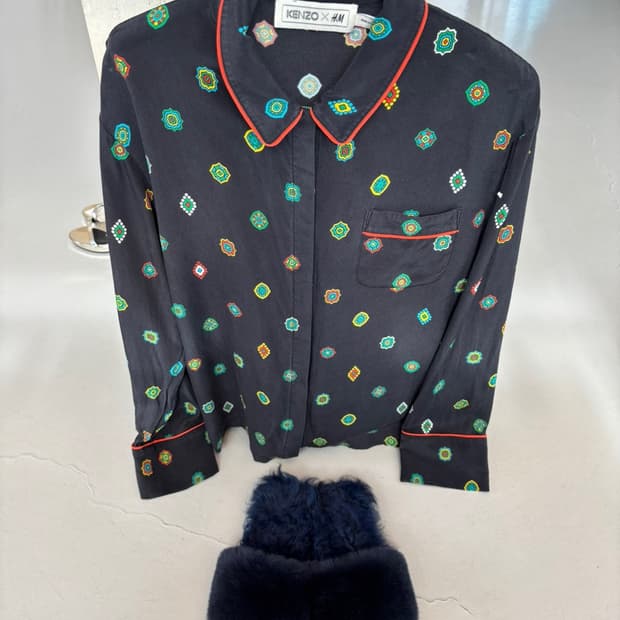 Kenzo X H&M Silk Blouse