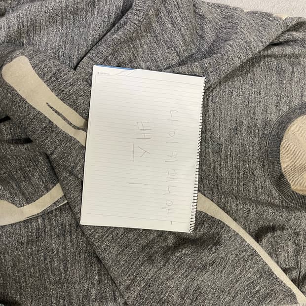 캐피탈 본 스웻  사이즈 3