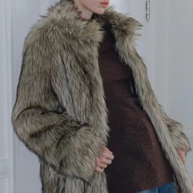 스튜디오테이블 퍼자켓 퍼 fur