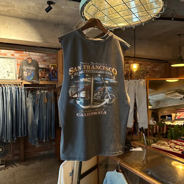 90s USA Vintage Harley Davidson Sleeve