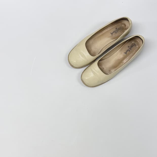 90s Margaret Howell mid heel loafers
