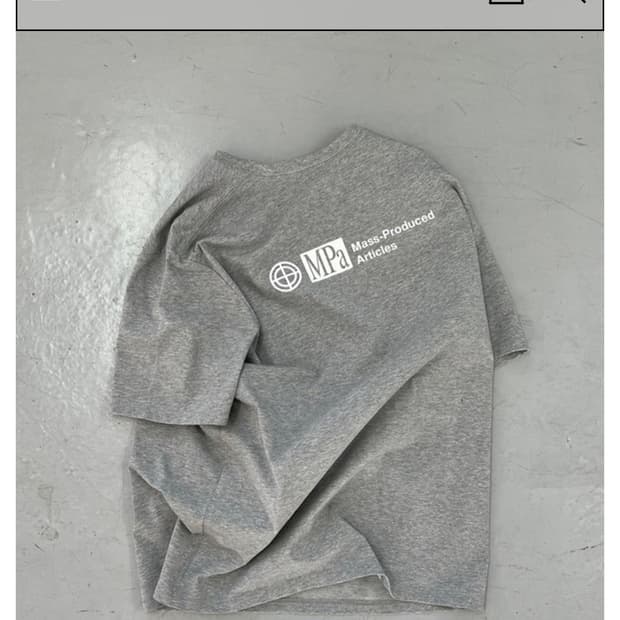 PLASTIC PRODUCT MPa T-SHIRT (GREY)