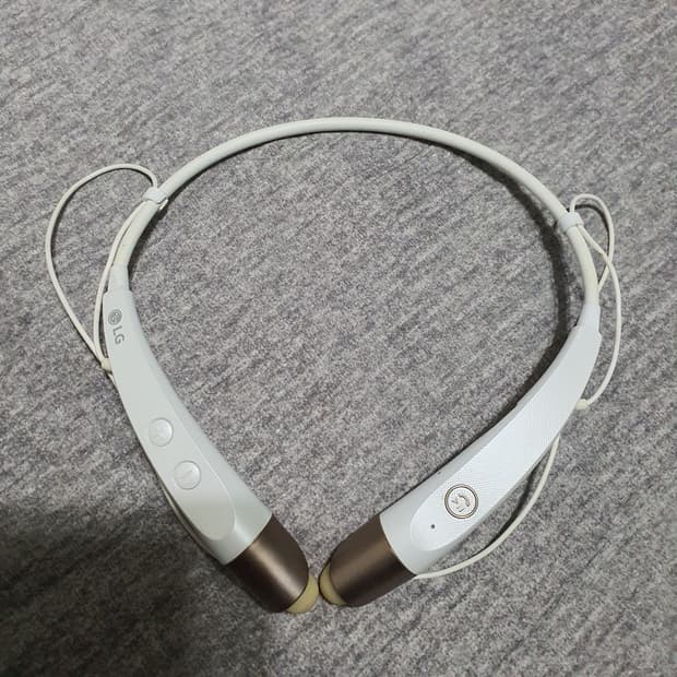 정품 LG 엘지 HBS-500 블루투스 넉밴드 이어폰
