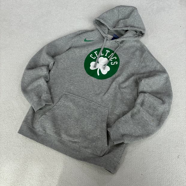 나이키 보스턴 셀틱스 헤리티지 후드티 그레이 m