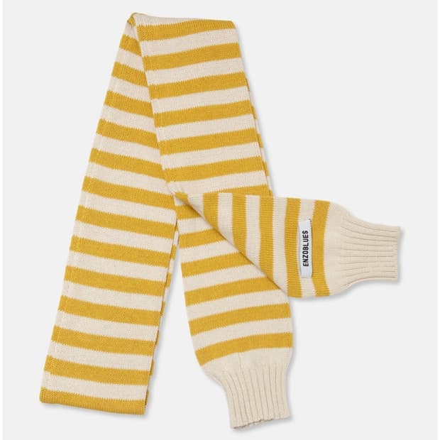 엔조블루스 롱슬리브 머플러 머스타드