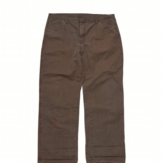 디키즈 브라운 워크 카펜터 팬츠