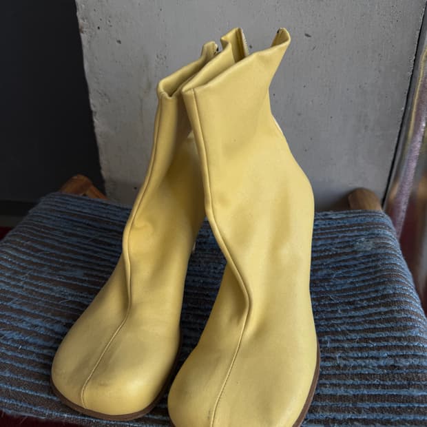 보테가베네타 블럭 부츠