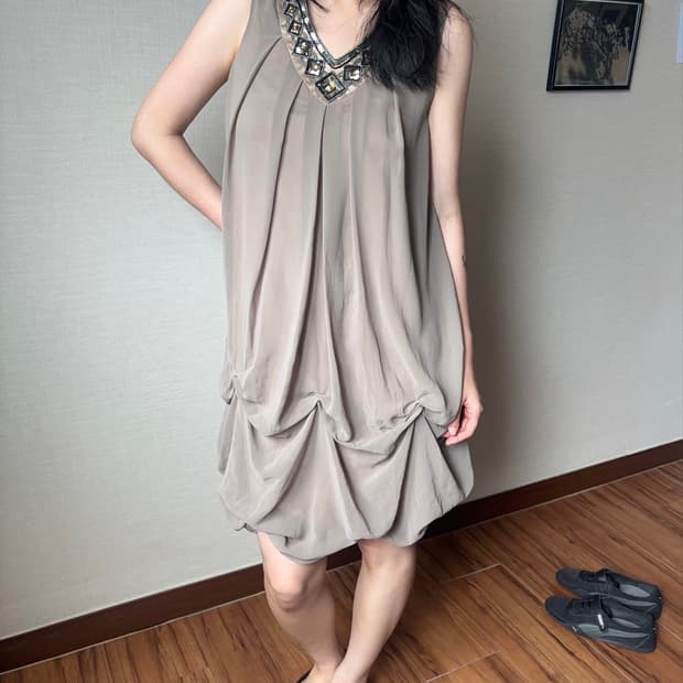 Vintage Beads Dress