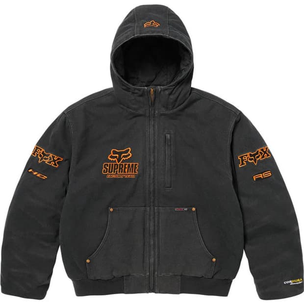 슈프림 폭스 레이싱 자켓 블랙 L사이즈 새상품