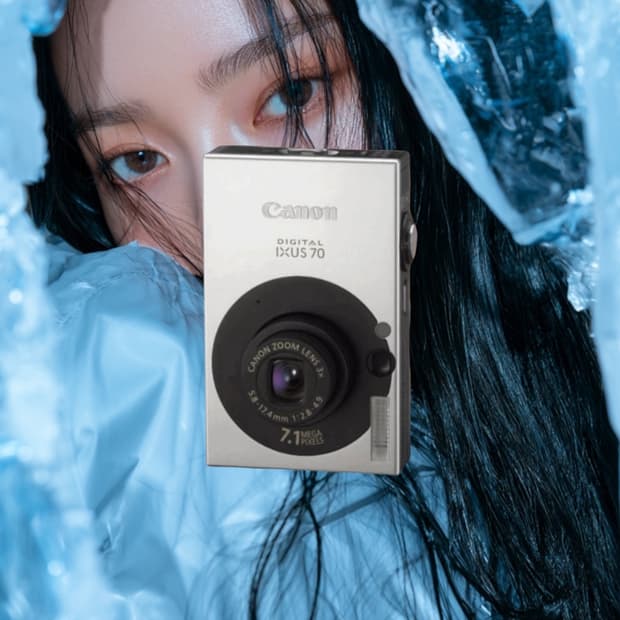 A급)캐논 익서스 70 CANON IXUS 70 빈티지 디지털카메라 디카