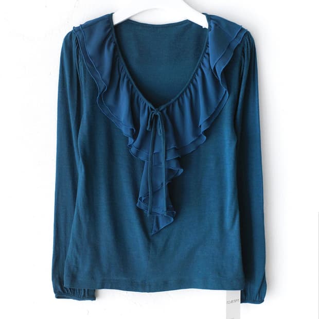 frill long sleeve