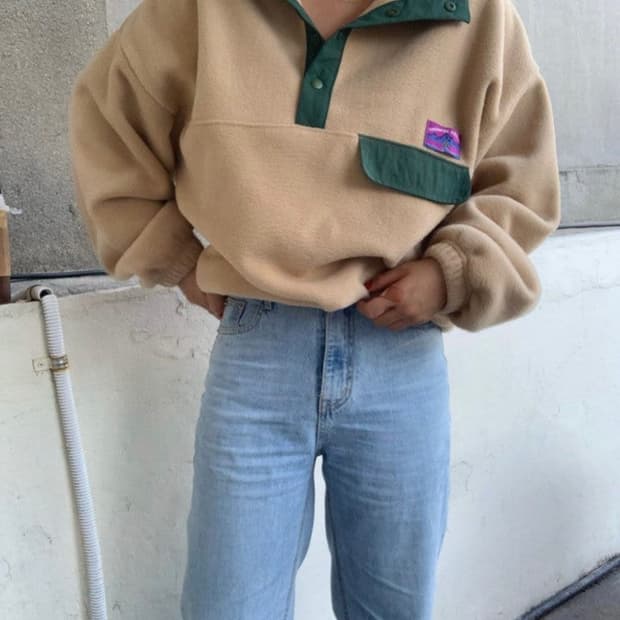 Amiment 아미먼트 도매택 후리스 아노락 free