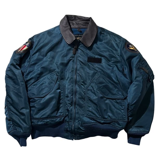 알파인더스트리 CWU-45/P 플라이트 항공점퍼 봄버 자켓