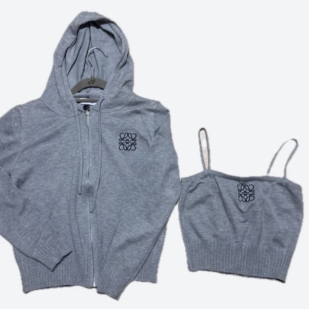 로에베 후드집업 탑 세트 44-55