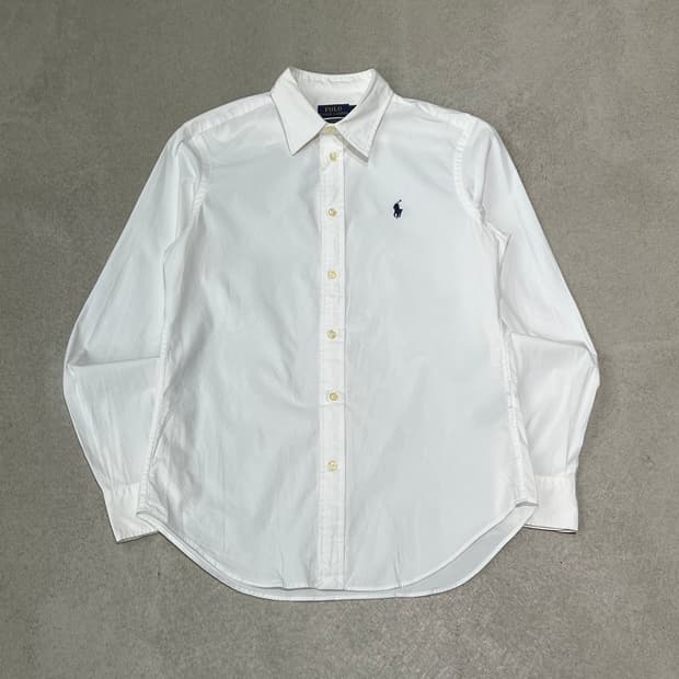 폴로 랄프로렌 신형큐알 화이트셔츠 s10429
