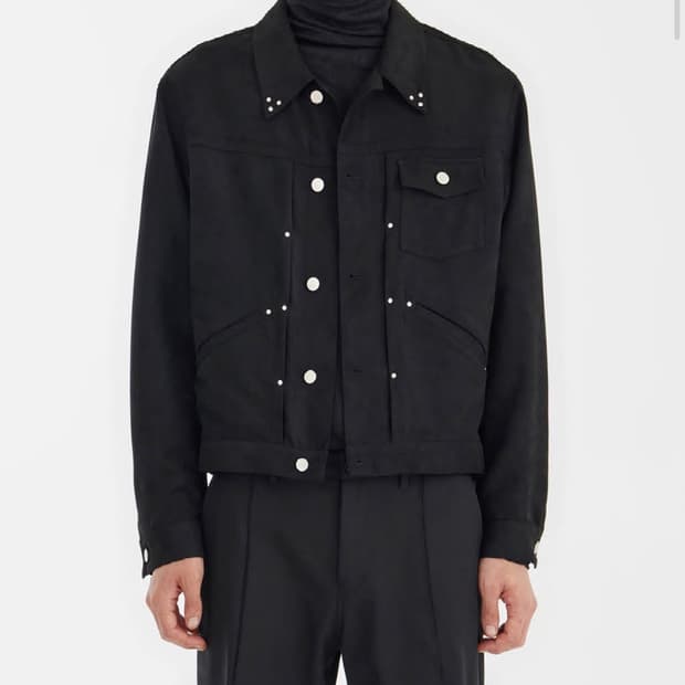 (M)유스 스웨이드 트러커 자켓