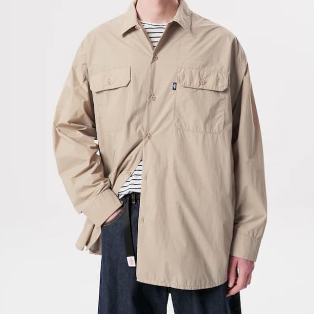 단톤 나일론 셔츠 지켓 44