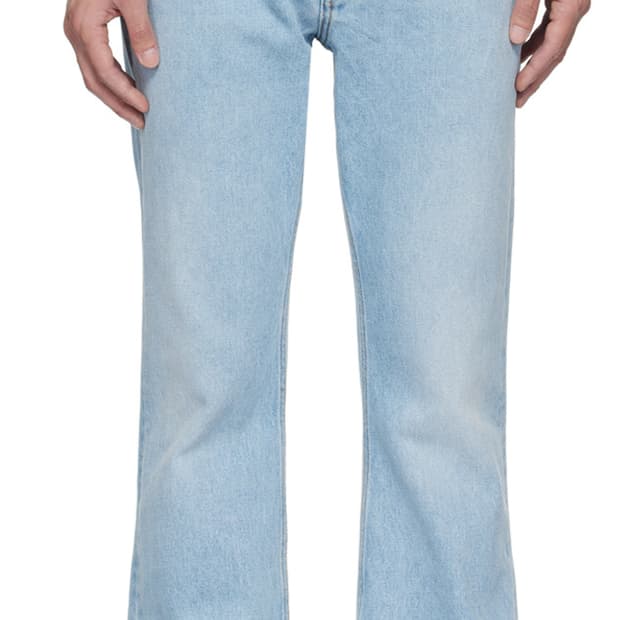 Sefr 데님 Rider Cut Jeans in Mid Blue [32]