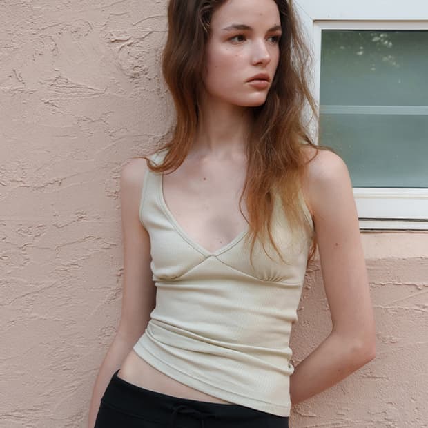 ODS Pale Tank Top - soft khaki