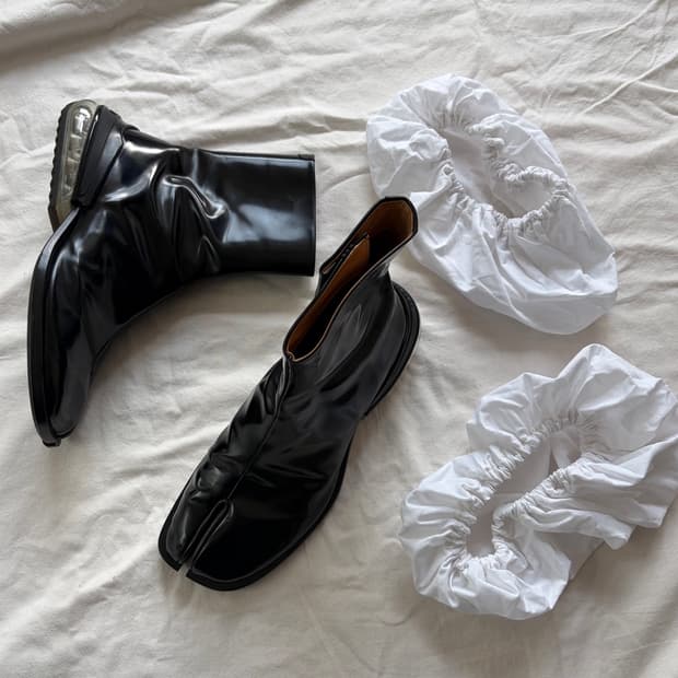 메종 마르지엘라 에어 타비 부츠 블랙 Maison Margiela