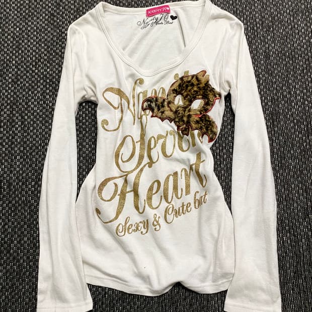 Leopard Skull Print Sleeve 펑크 와투케