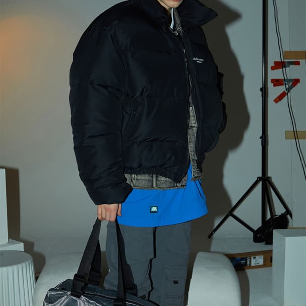 BLR 비엘알 그런지 데님 캡 네이비