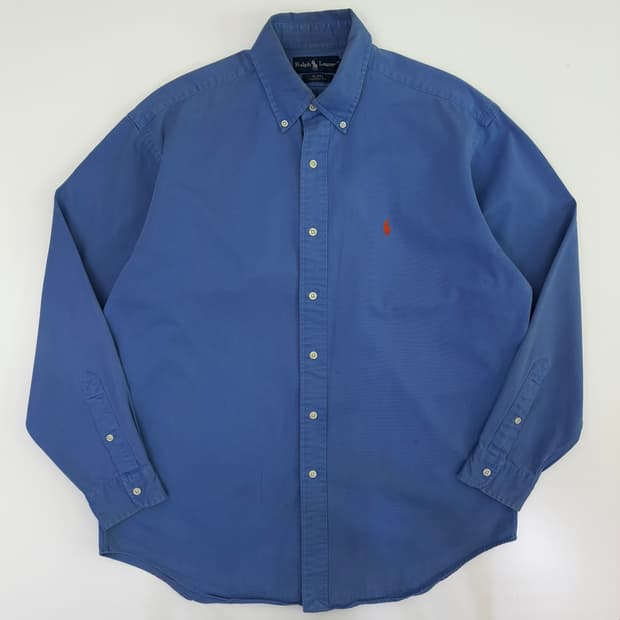 Polo 폴로 랄프로렌 90‘s 다크 라벤더 옥스포드 셔츠