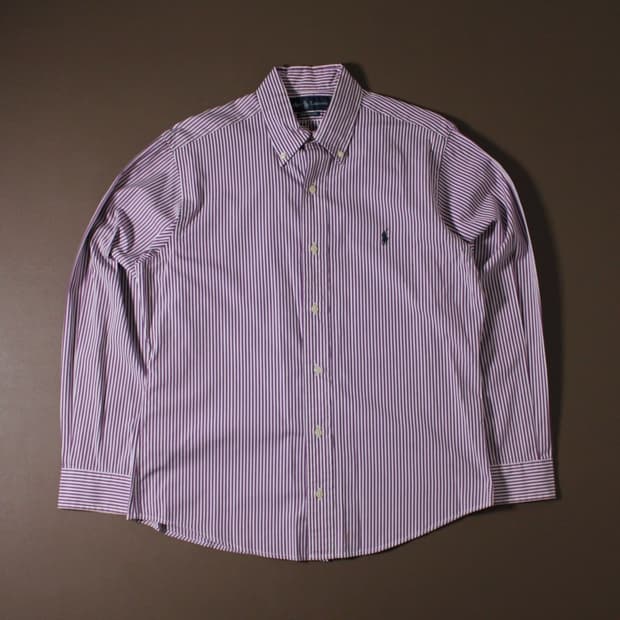 Polo 폴로 랄프로렌 퍼플 스프라이트 옥스포드 셔츠