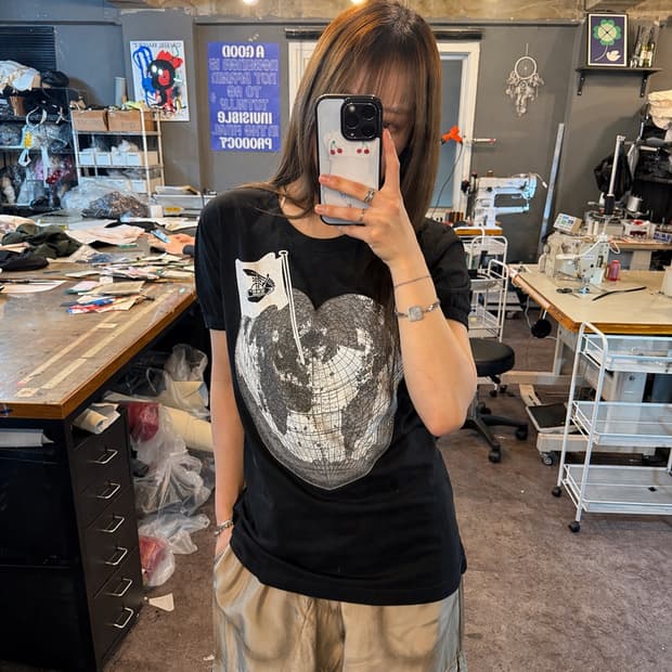 Vivienne Westwood Anglomania Heart Tee