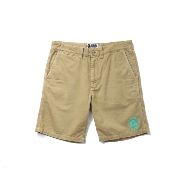 베이프 A BATHING APE College Chino Shorts