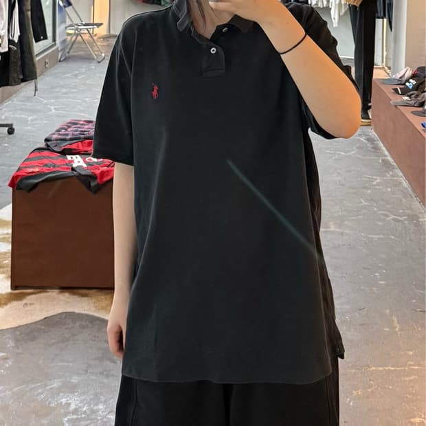 폴로랄프로렌 스몰포니 블랙 카라 반팔 H3070
