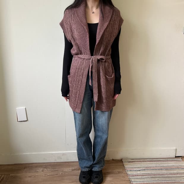 폴로랄프로렌 알파카 베스트 자켓