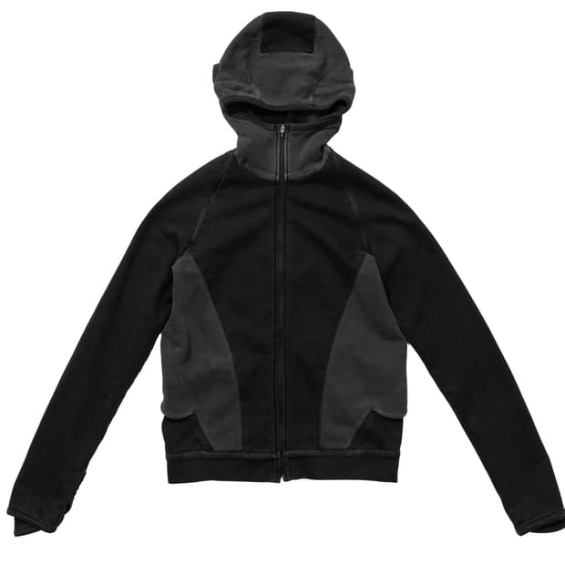 혜인서 25fw Slashed Zip Hoodie 4사이즈 챠콜