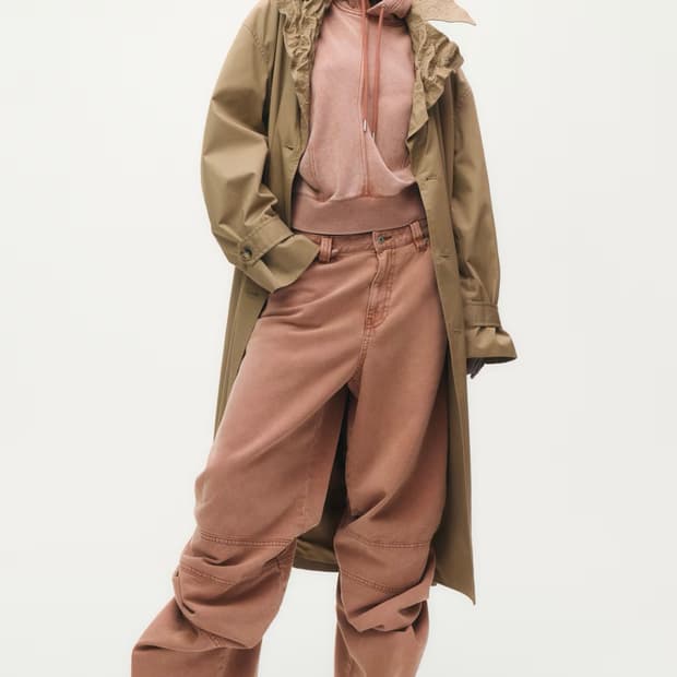 글렌마틴스 H&M 디테일 턱 팬츠 38