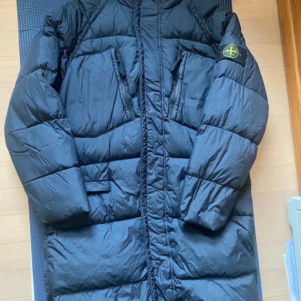 스톤아일랜드 16fw 롱패딩 블랙 판매합니다.  교환가능