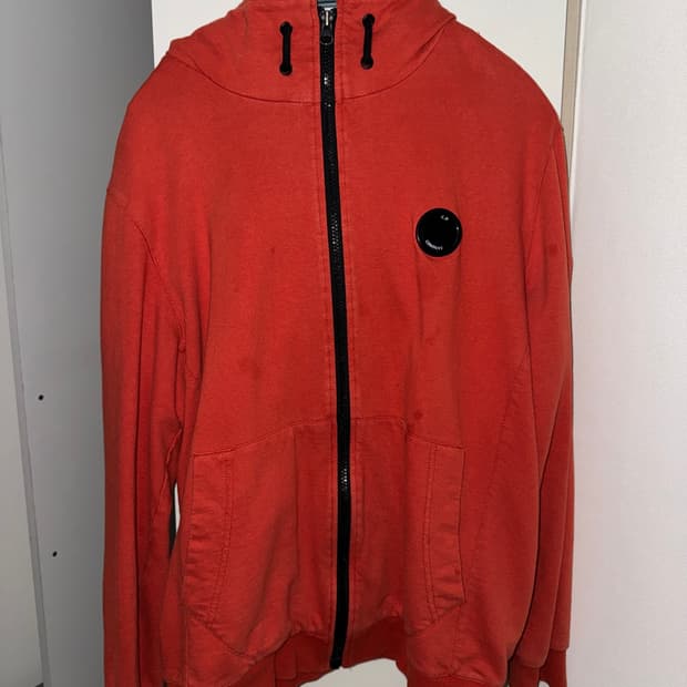 C.P company hoddie Zip - Orange