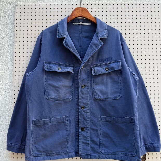 70s EURO MILITARY UTILITY 프렌치 밀리터리 워크자켓