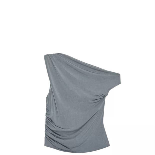 자라 드레이프 탑