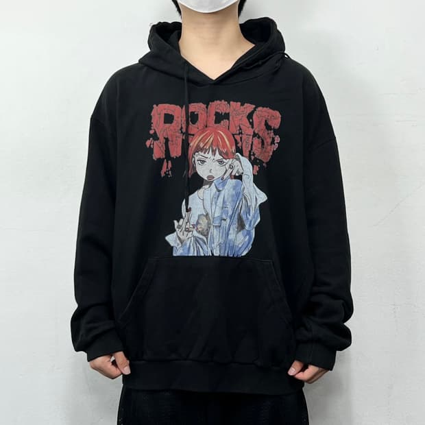 선데이 오프 클럽 20ss Riot Grrrl Hoodie