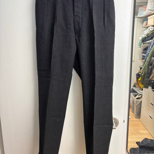 [30] RRL 버즈아이 울 헤링본 팬츠 차콜